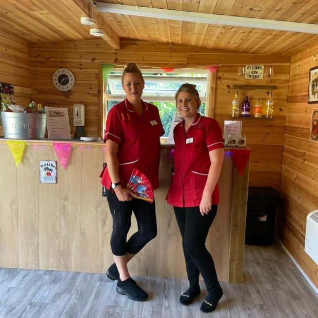 Haughgate House's activities coordinator