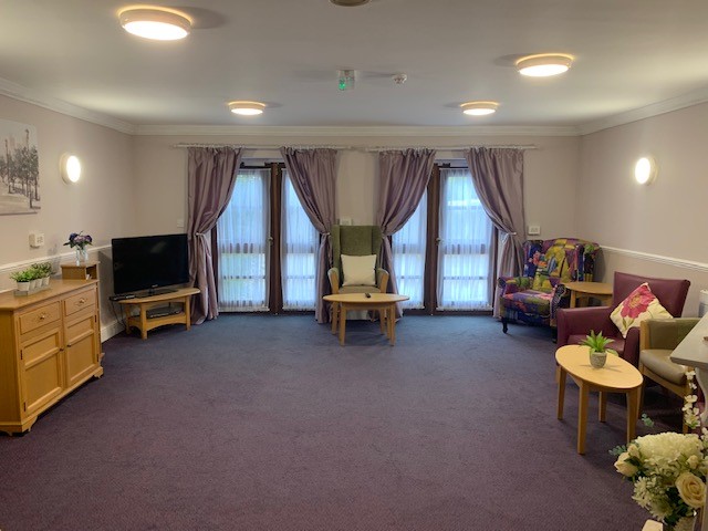 Lounge at Alexandra Care Home